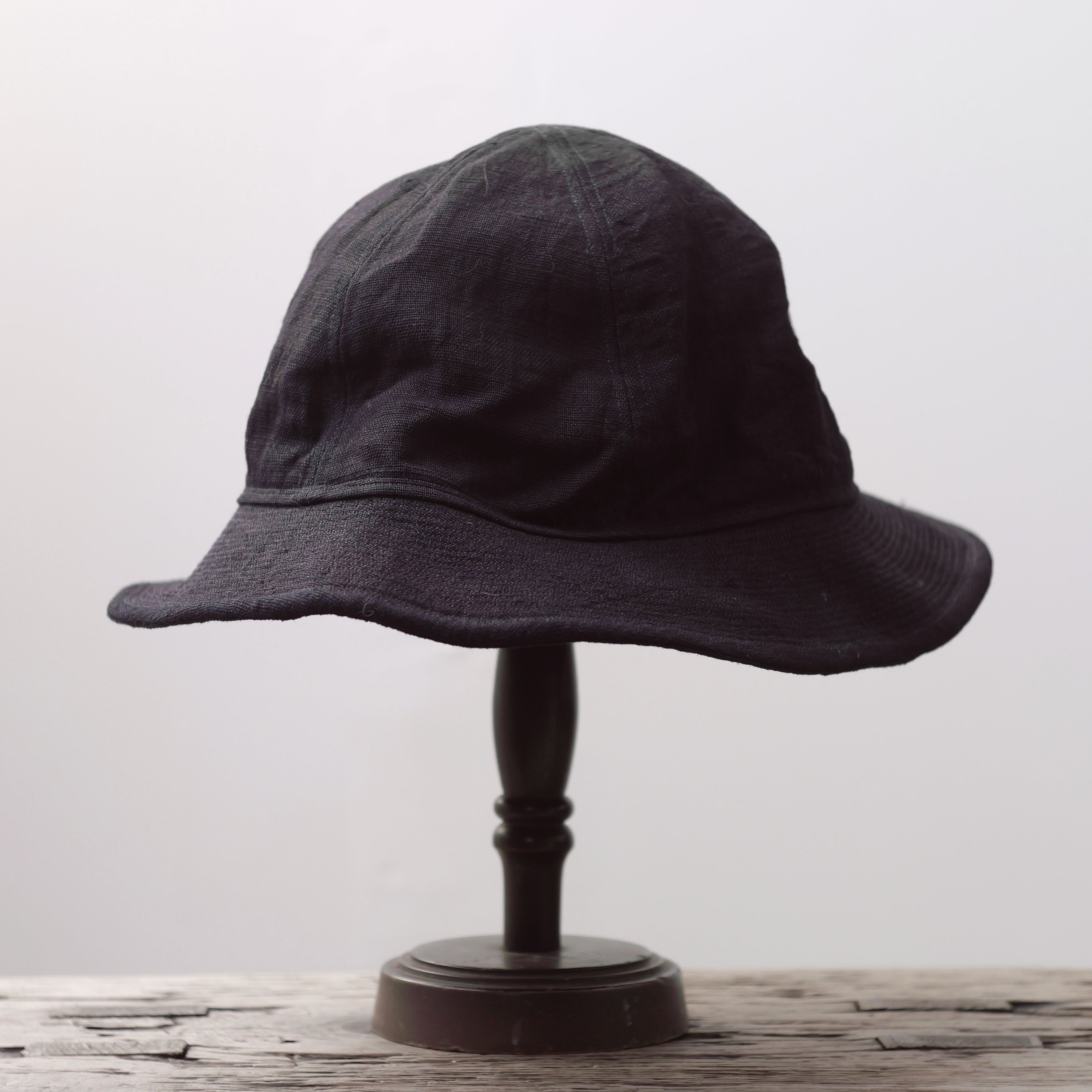 NORA HAT ~type 2nd~japan old indigo cotton/hemp fabric②