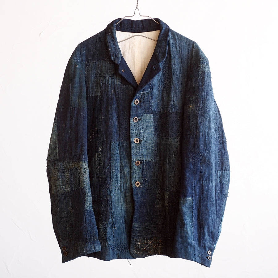 NORA JACKET~ old indigo boro fabric~