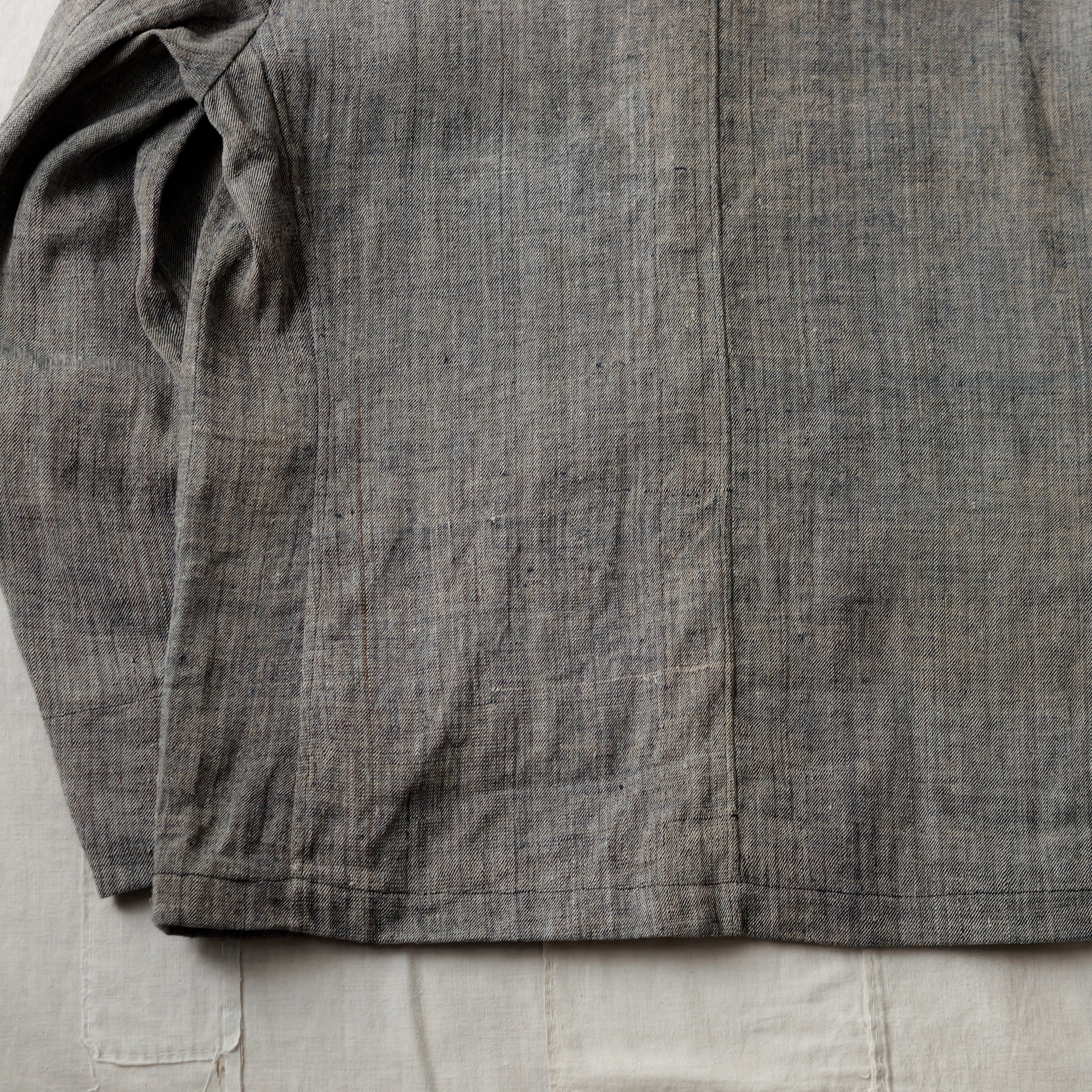 NORA JACKET -antique japanese cotton/hemp-