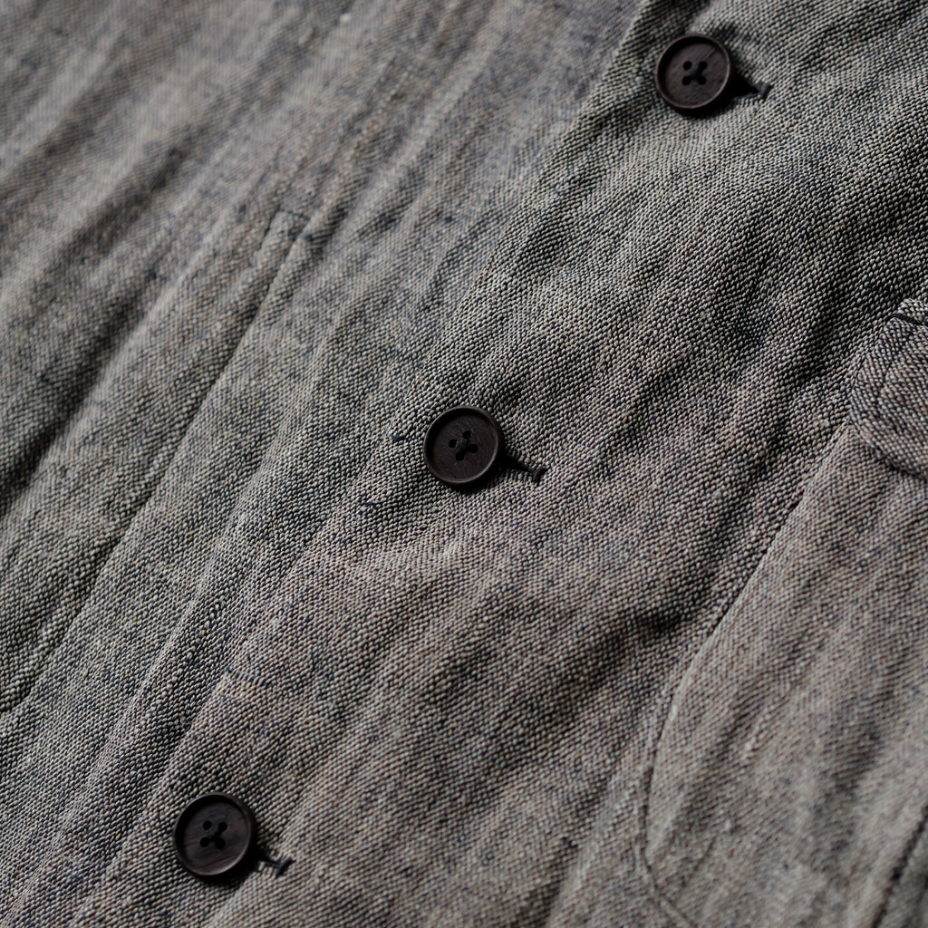 NORA JACKET -antique japanese cotton/hemp-