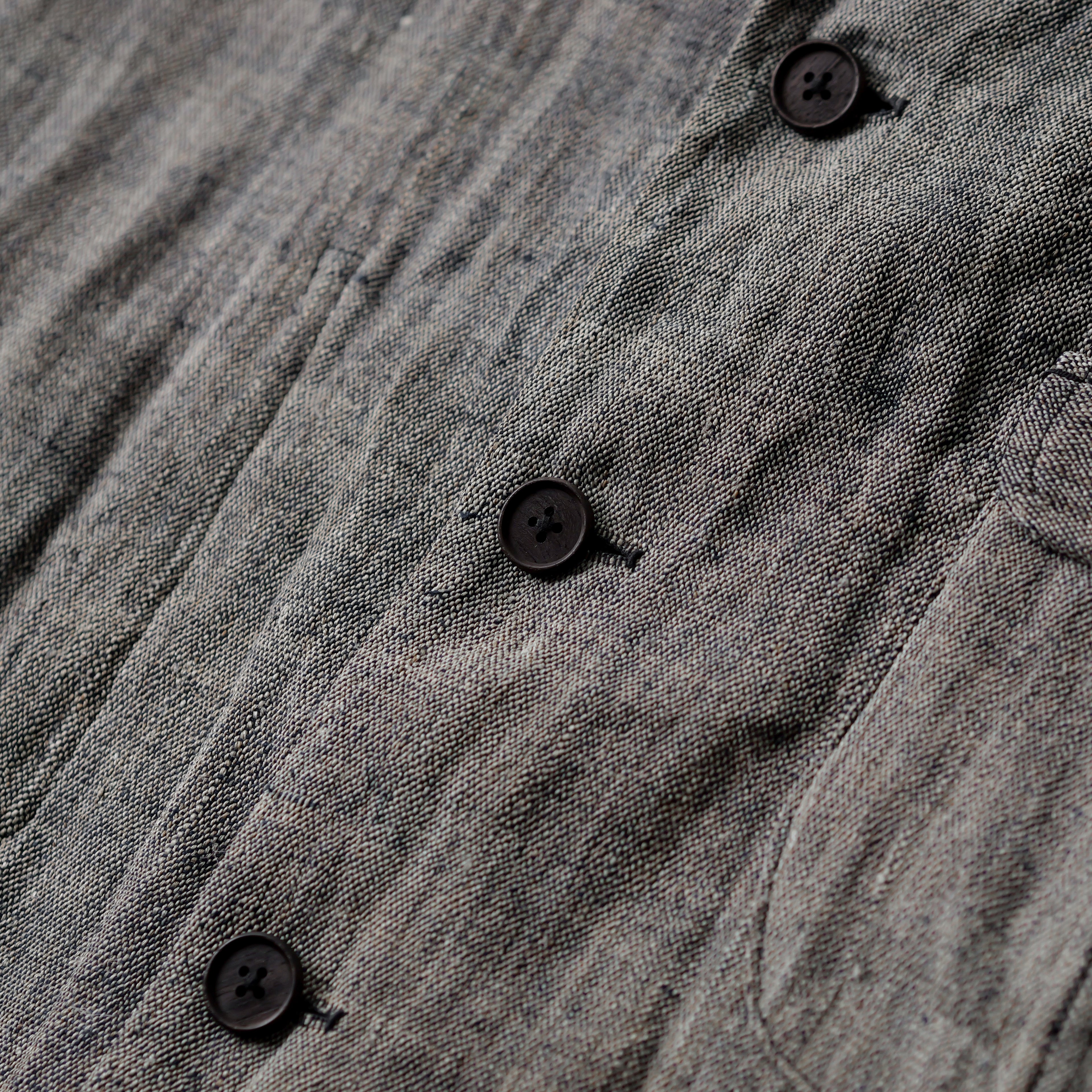 NORA JACKET -antique japanese cotton/hemp-