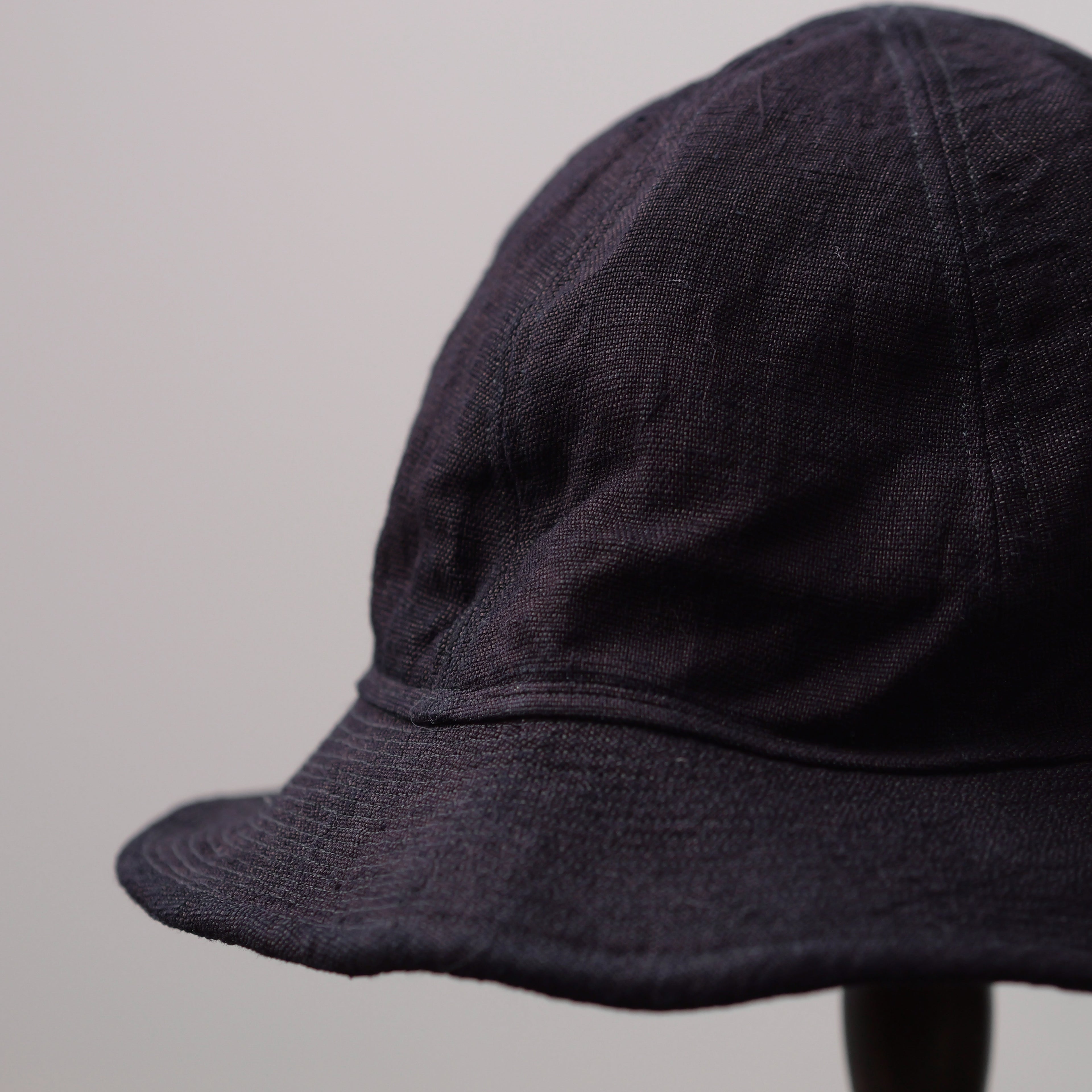 NORA HAT ~type 2nd~japan old indigo cotton/hemp fabric②