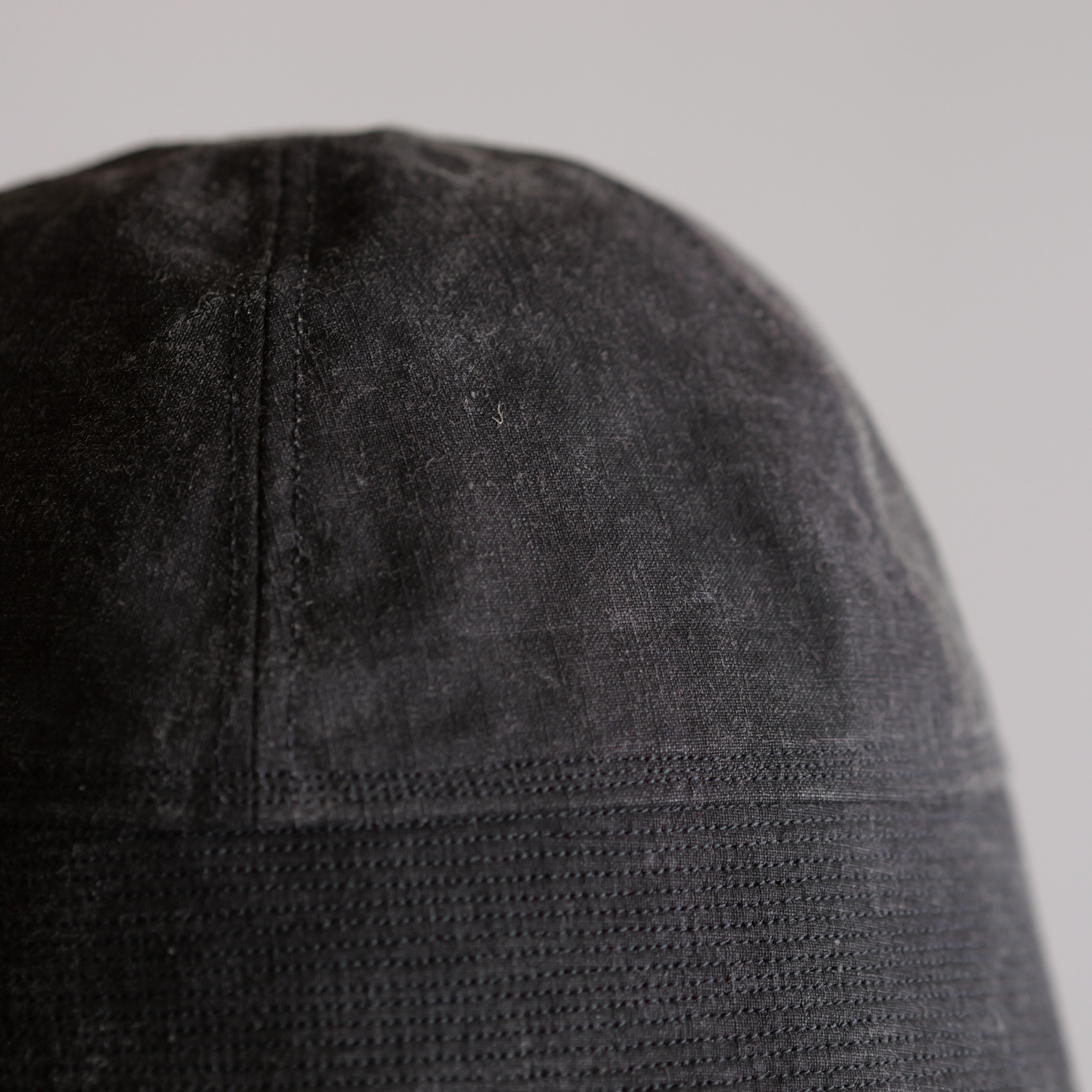 NORA HAT ~type 1st~japan old black cotton fabric⓵