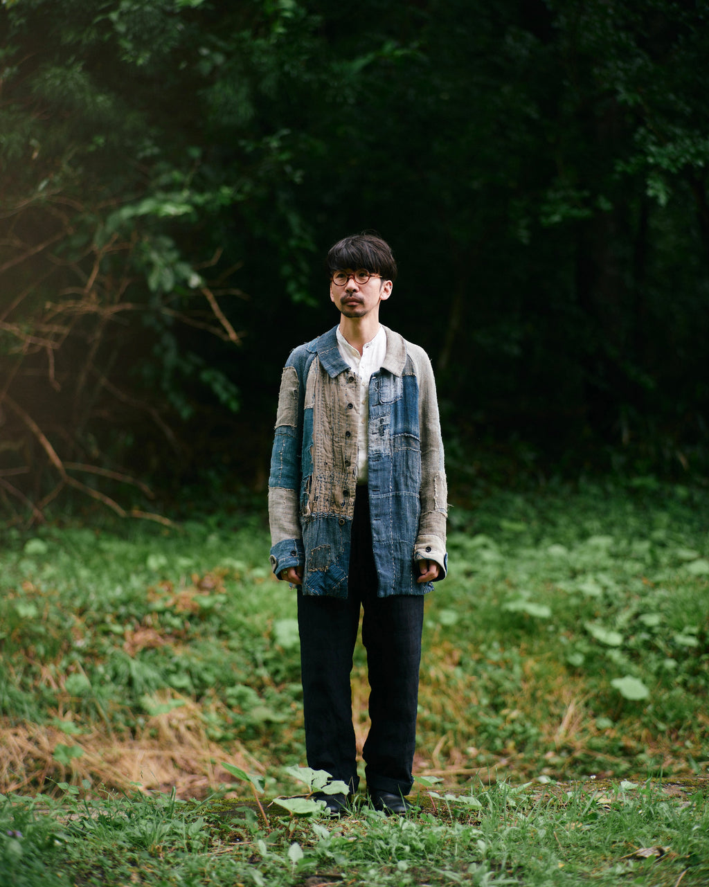NORA JACKET~Japan old boro fabric~南部麻
