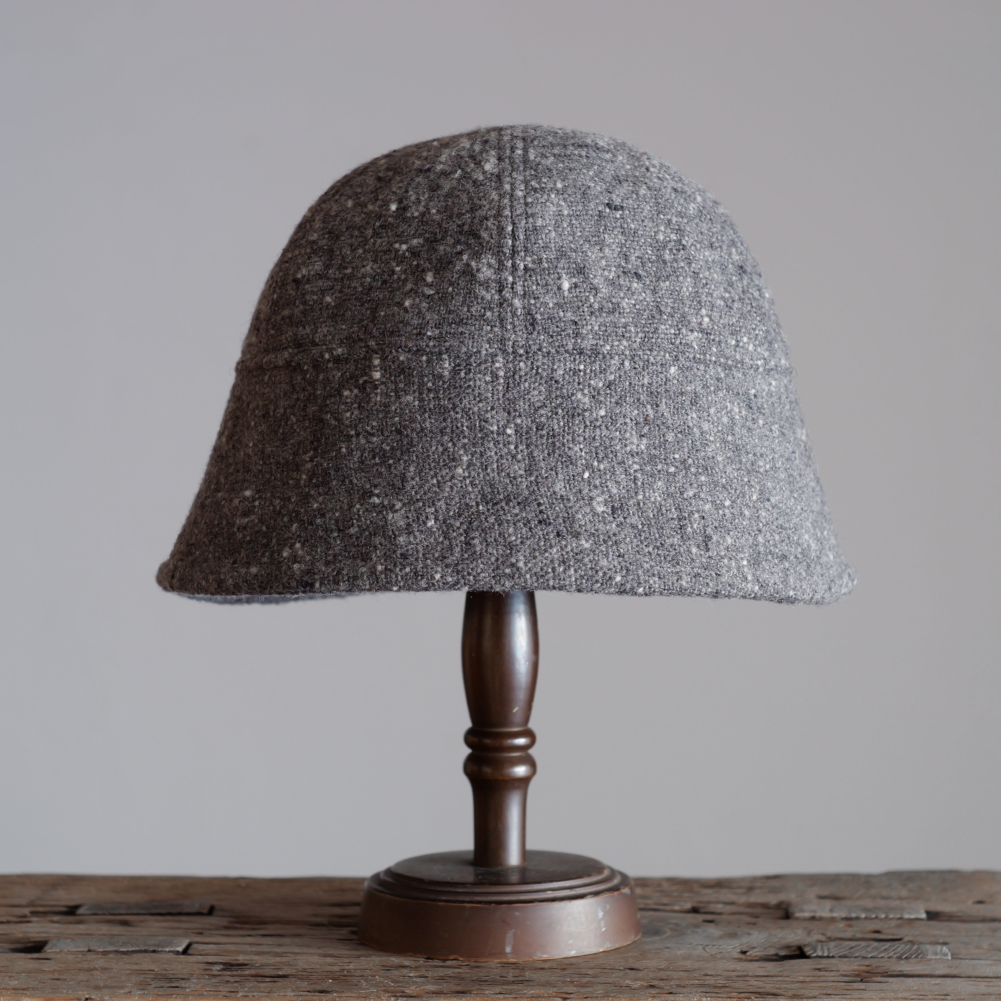NORA HAT ~type 1st~japan old handwoven wool fabric