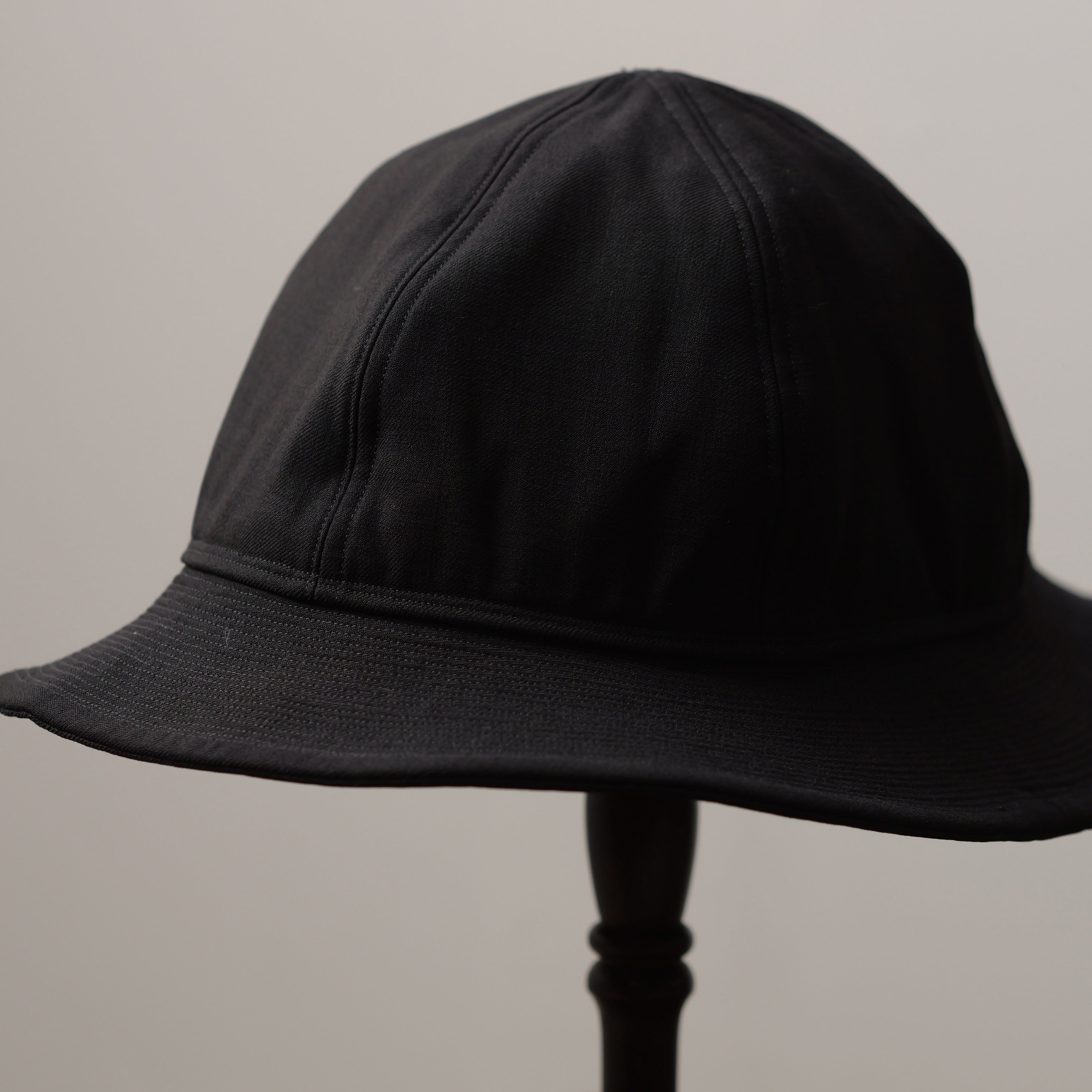 NORA HAT ~type 2nd~japan old wool gabardine fabric①