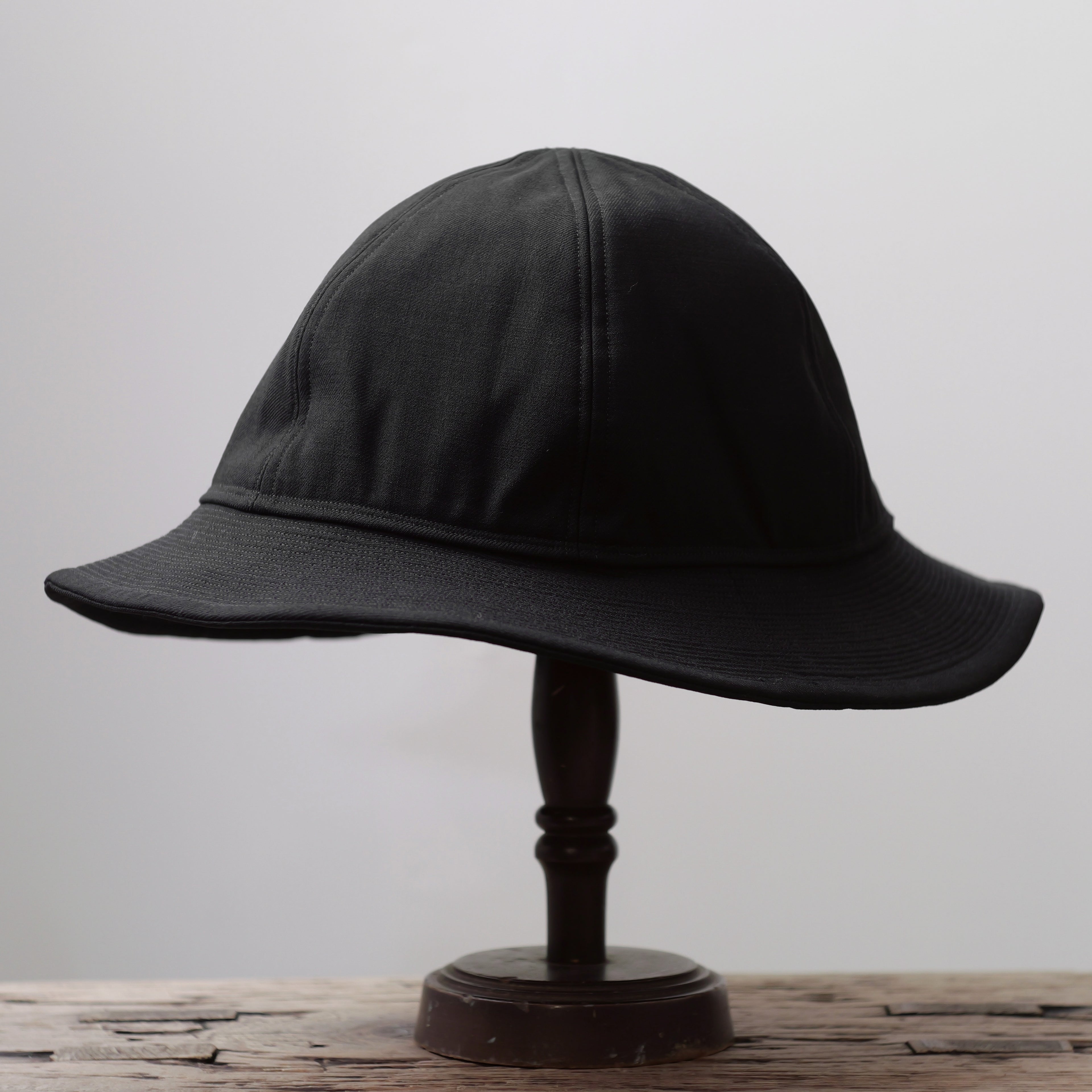 NORA HAT ~type 2nd~japan old wool gabardine fabric①