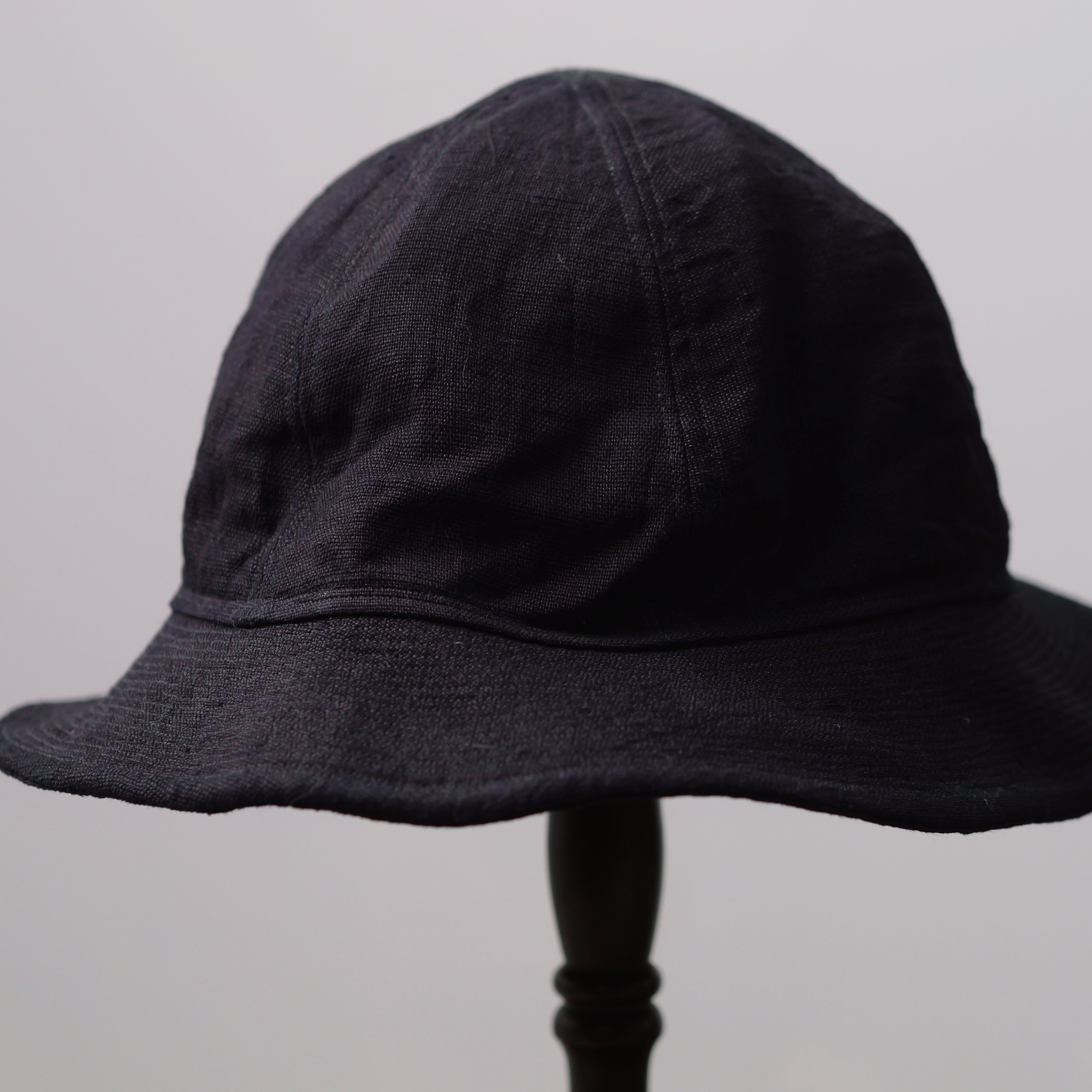 NORA HAT ~type 2nd~japan old indigo cotton/hemp fabric②
