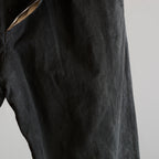 NORA WORK PANTS~japan old black cotton fabric~