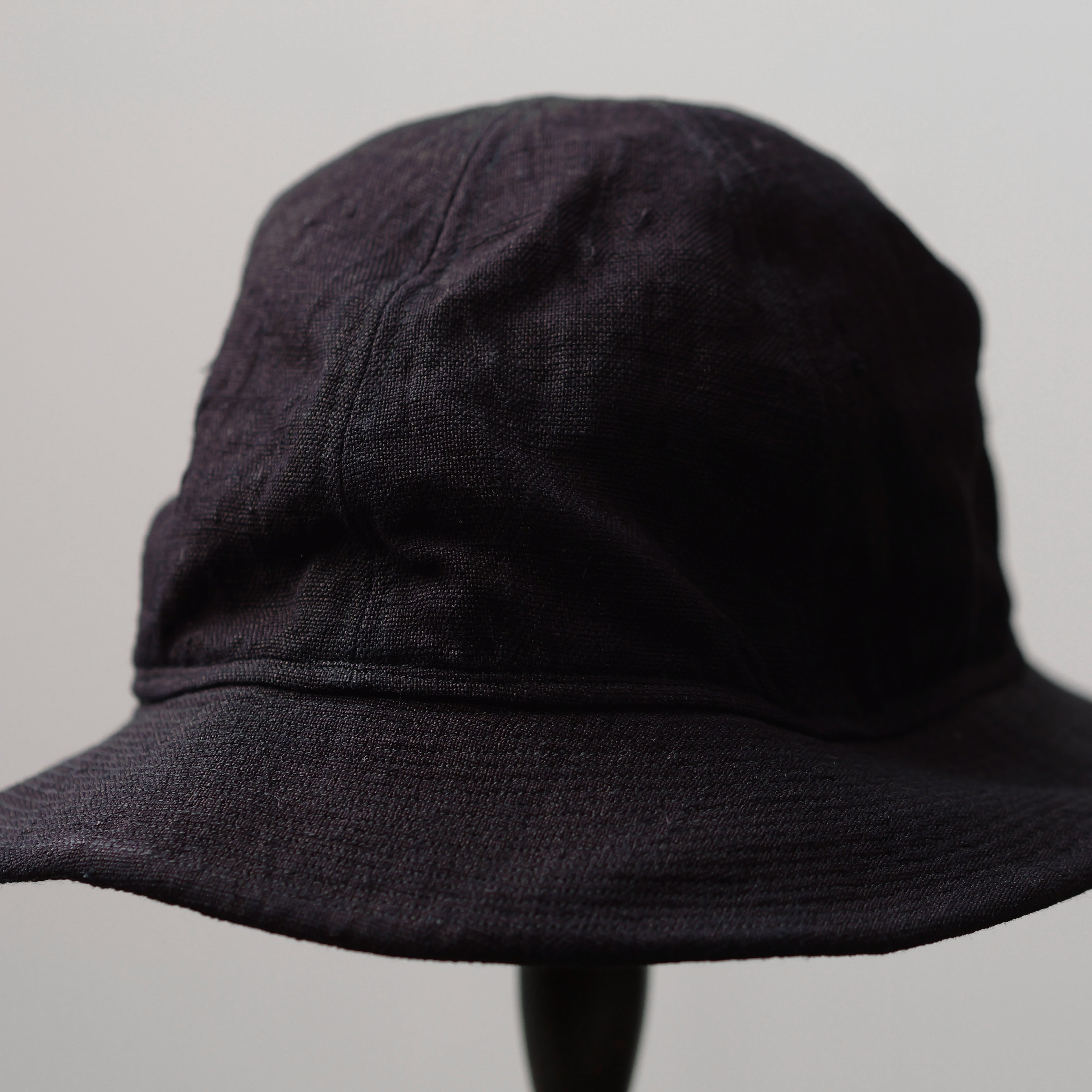 NORA HAT ~type 2nd~japan old indigo cotton/hemp fabric①