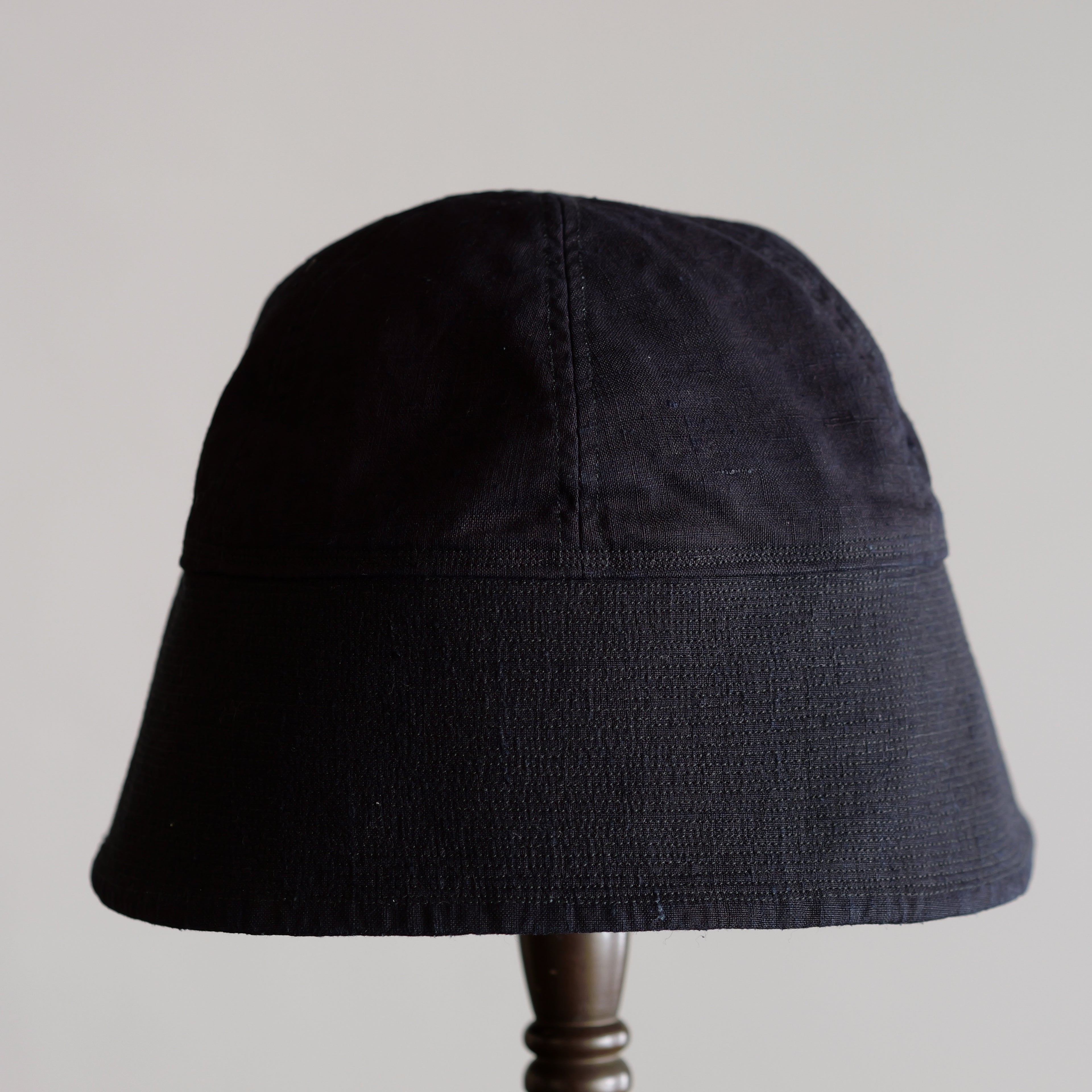 NORA HAT ~type 1st~japan old indigo silk fabric⓵