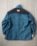 NORA JACKET -antique japanese indigo hemp-