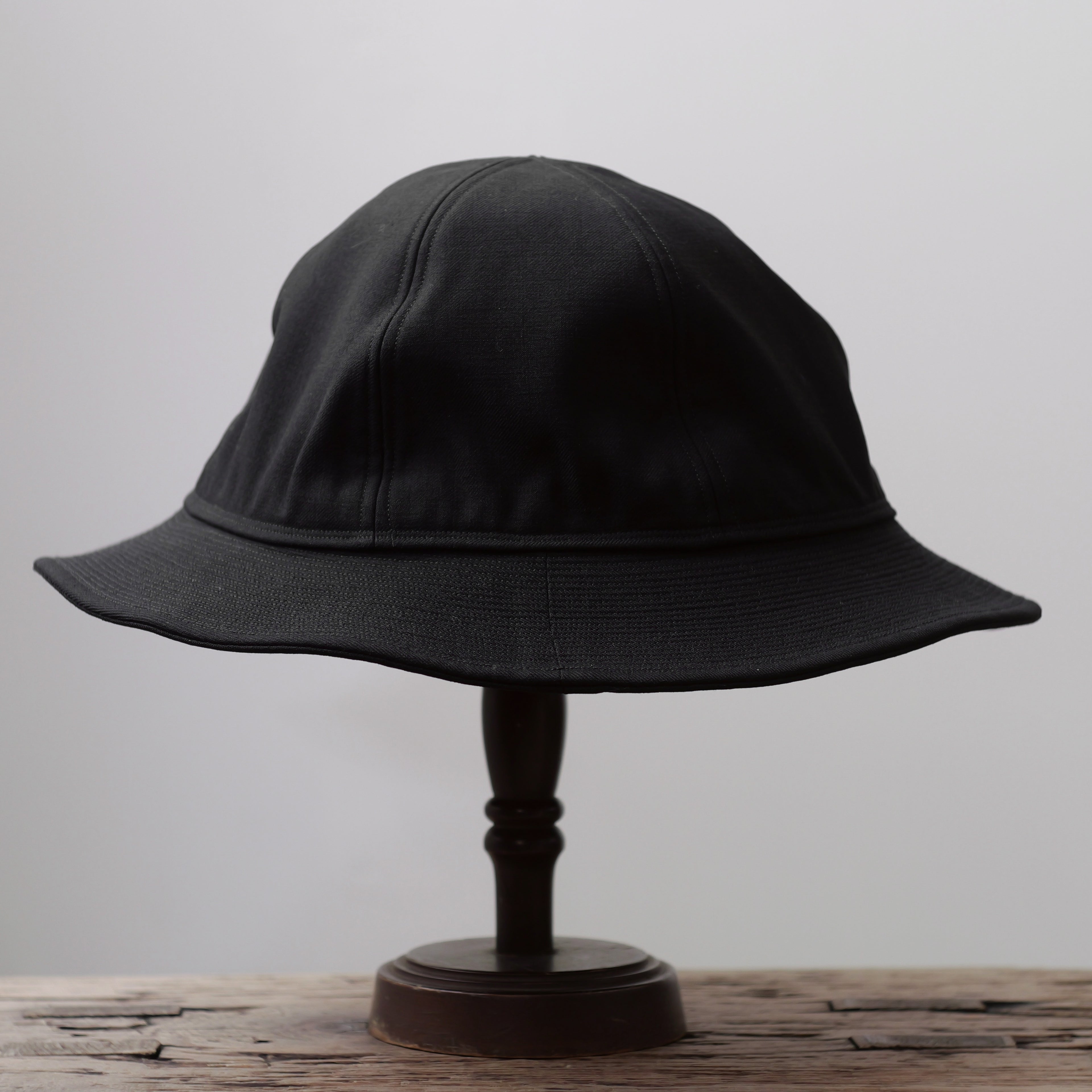 NORA HAT ~type 2nd~japan old wool gabardine fabric②