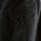 NORA WORK PANTS~japan old black cotton fabric~
