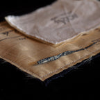 NORA WORK PANTS~japan old indigo paper fabric~