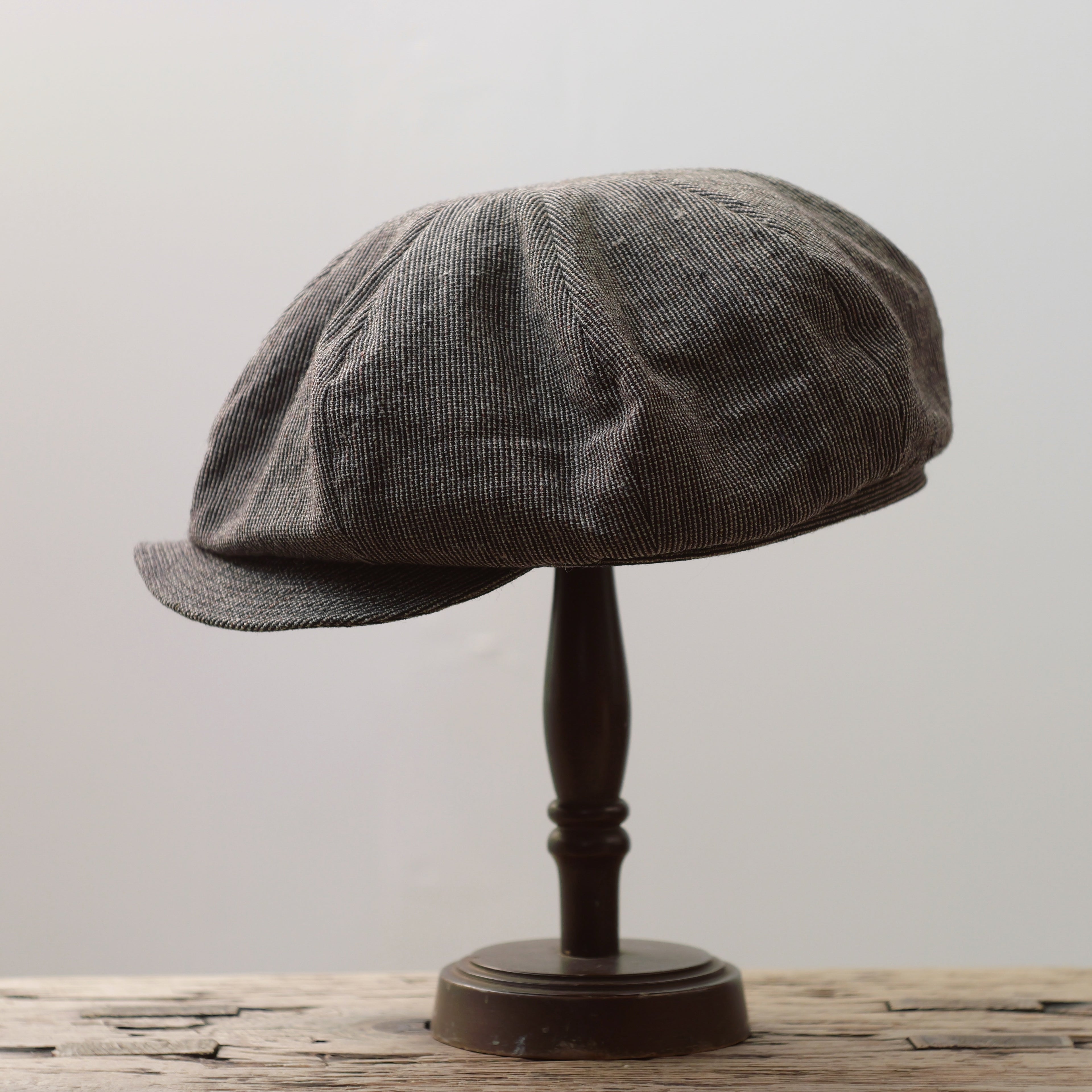 NORA CAP ~type newsboy~60 japan old wool fabric