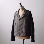 NORA SHORT JACKET~Japan old wool fabric~