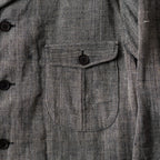 NORA JACKET -antique japanese cotton/hemp-