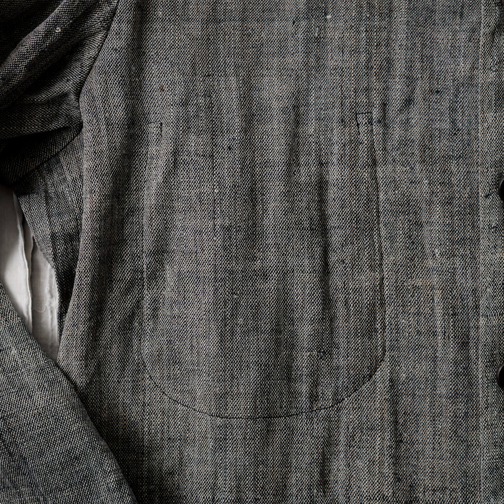 NORA JACKET -antique japanese cotton/hemp-