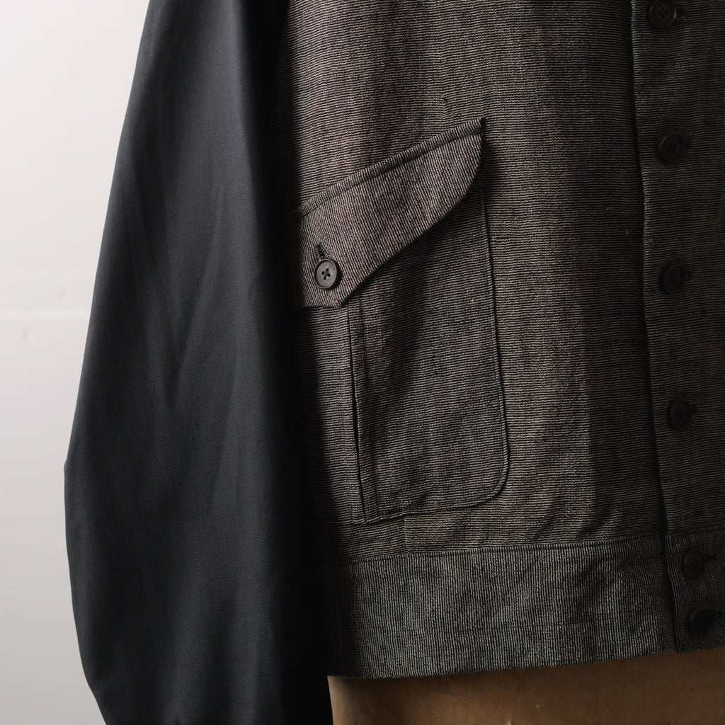 NORA SHORT JACKET~Japan old wool fabric~