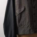 NORA SHORT JACKET~Japan old wool fabric~
