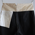 NORA WORK PANTS~japan old black cotton fabric~