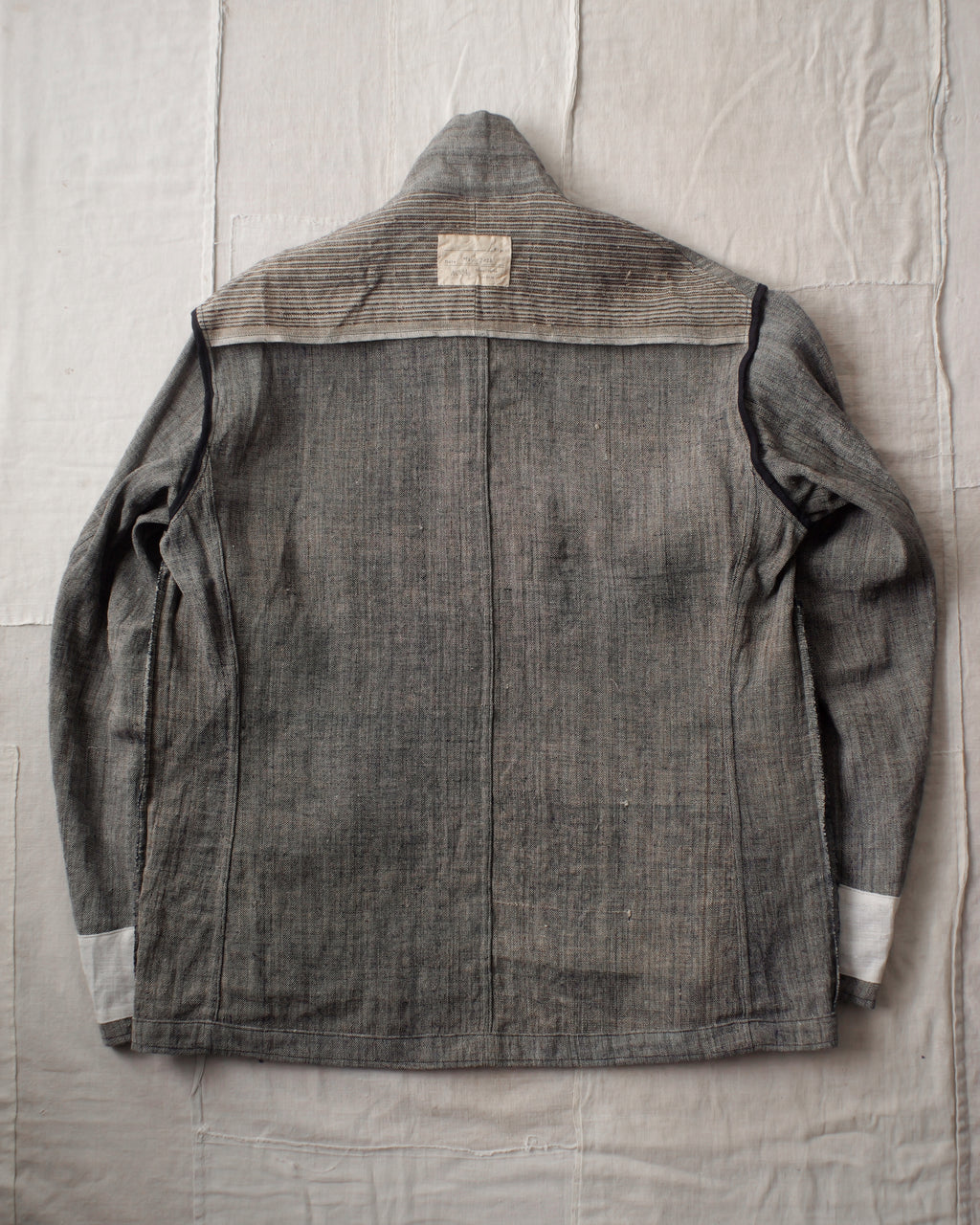 NORA JACKET -antique japanese cotton/hemp-