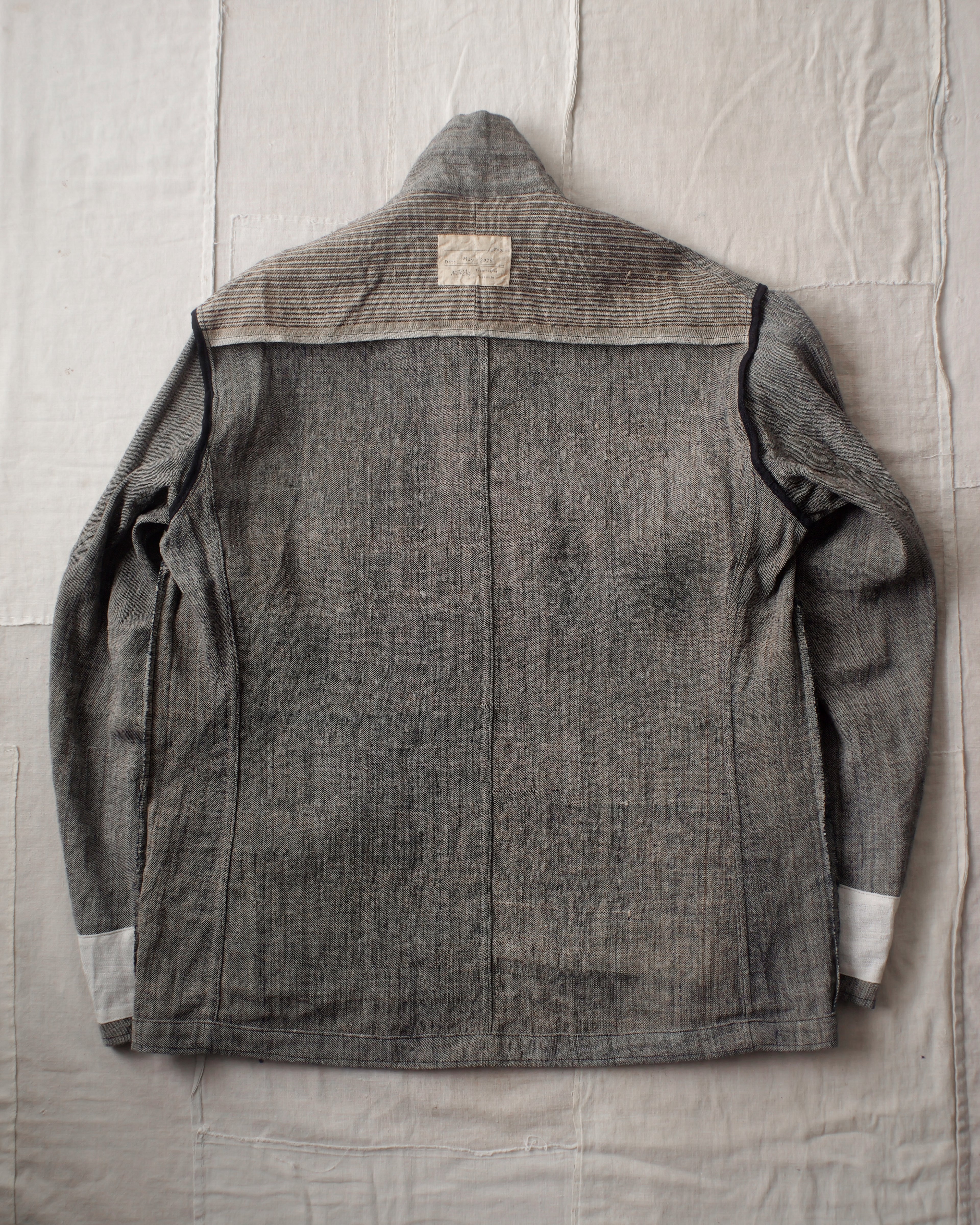 NORA JACKET -antique japanese cotton/hemp-