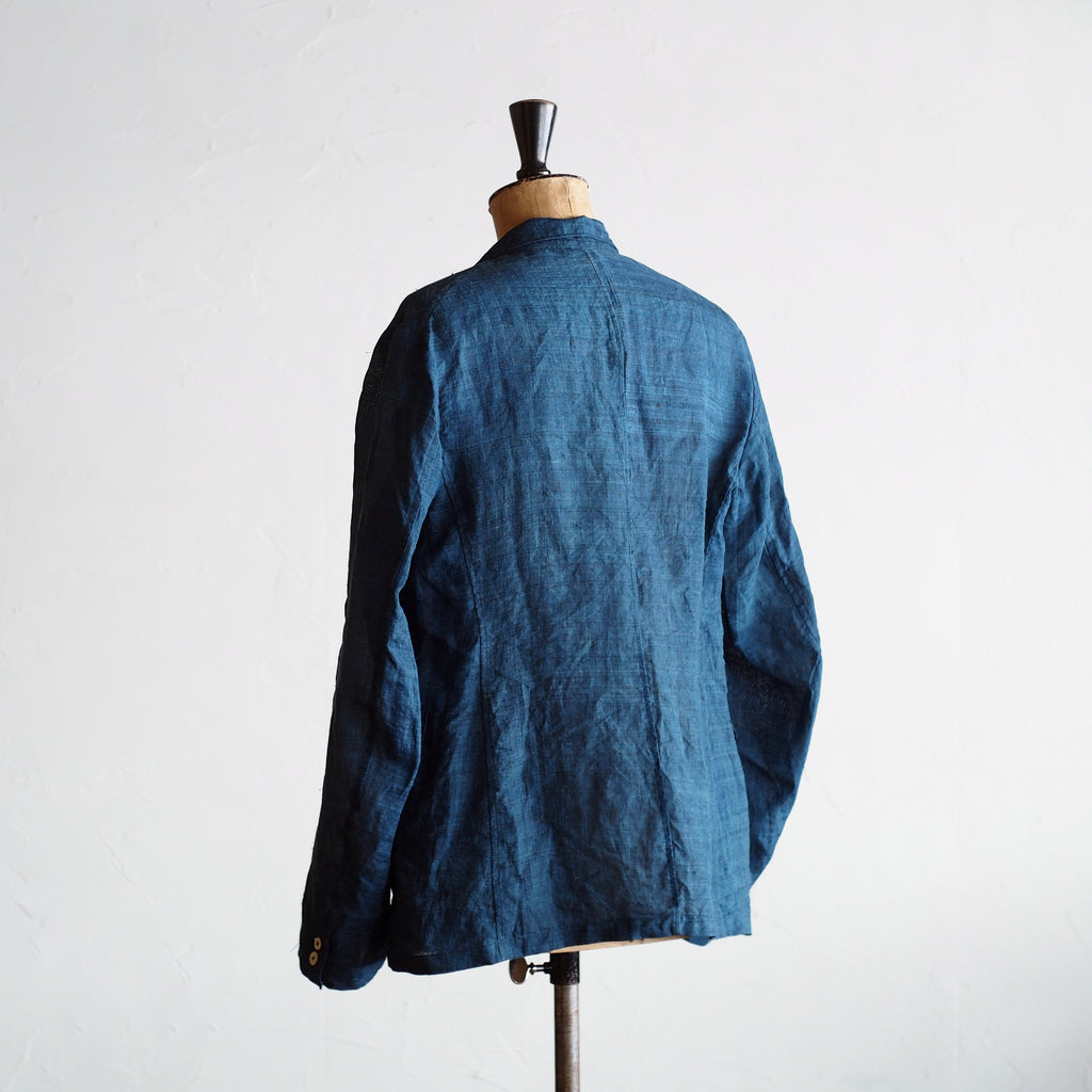 NORA JACKET~Japan old indigo ramie fabric~