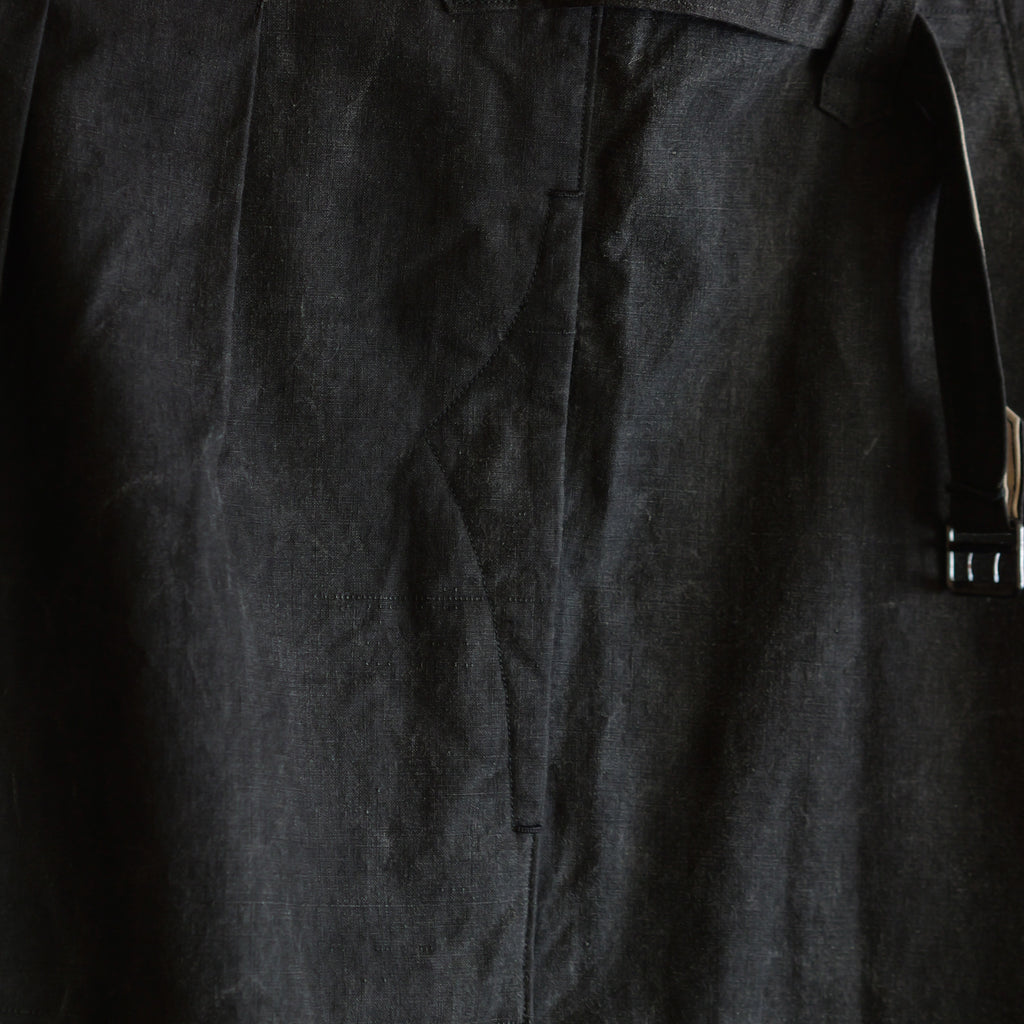 NORA WORK PANTS~japan old black cotton fabric~