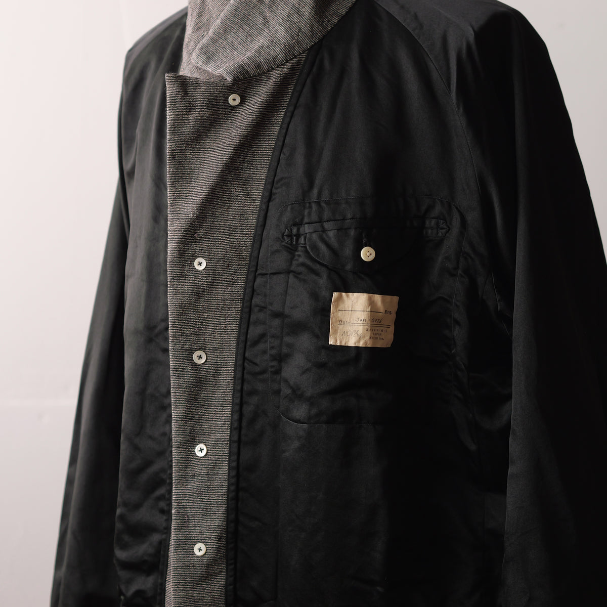 NORA SHORT JACKET~Japan old wool fabric~