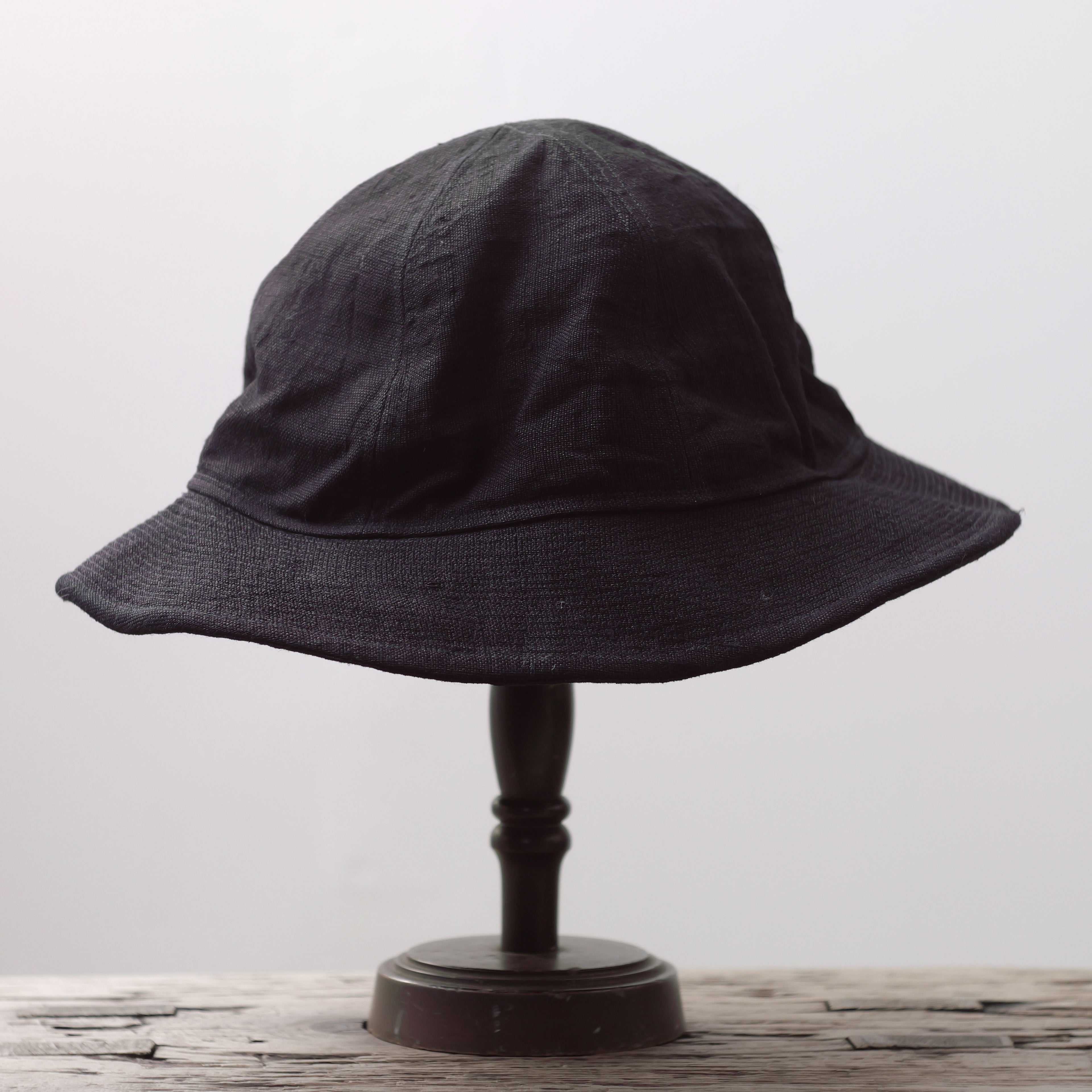 NORA HAT ~type 2nd~japan old indigo cotton/hemp fabric②