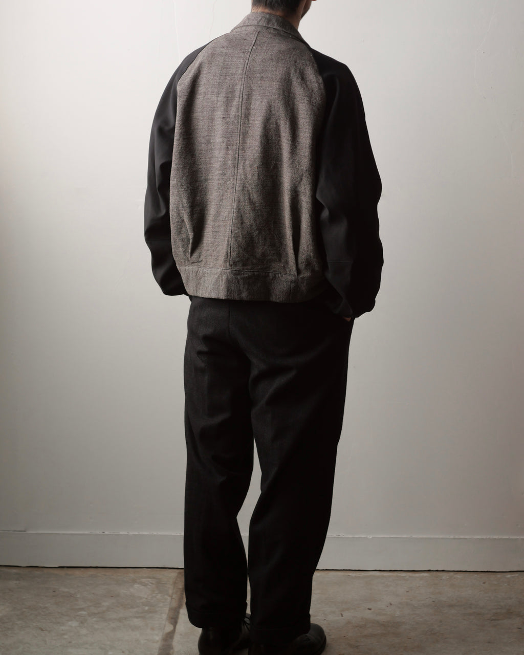 NORA SHORT JACKET~Japan old wool fabric~