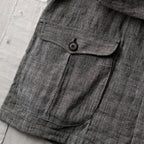 NORA JACKET -antique japanese cotton/hemp-