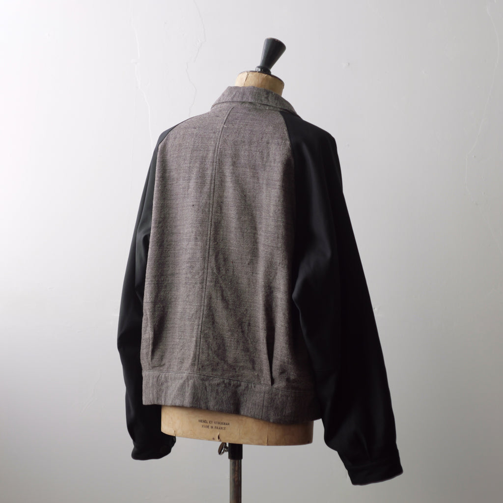 NORA SHORT JACKET~Japan old wool fabric~