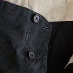 NORA WORK PANTS~japan old black cotton fabric~