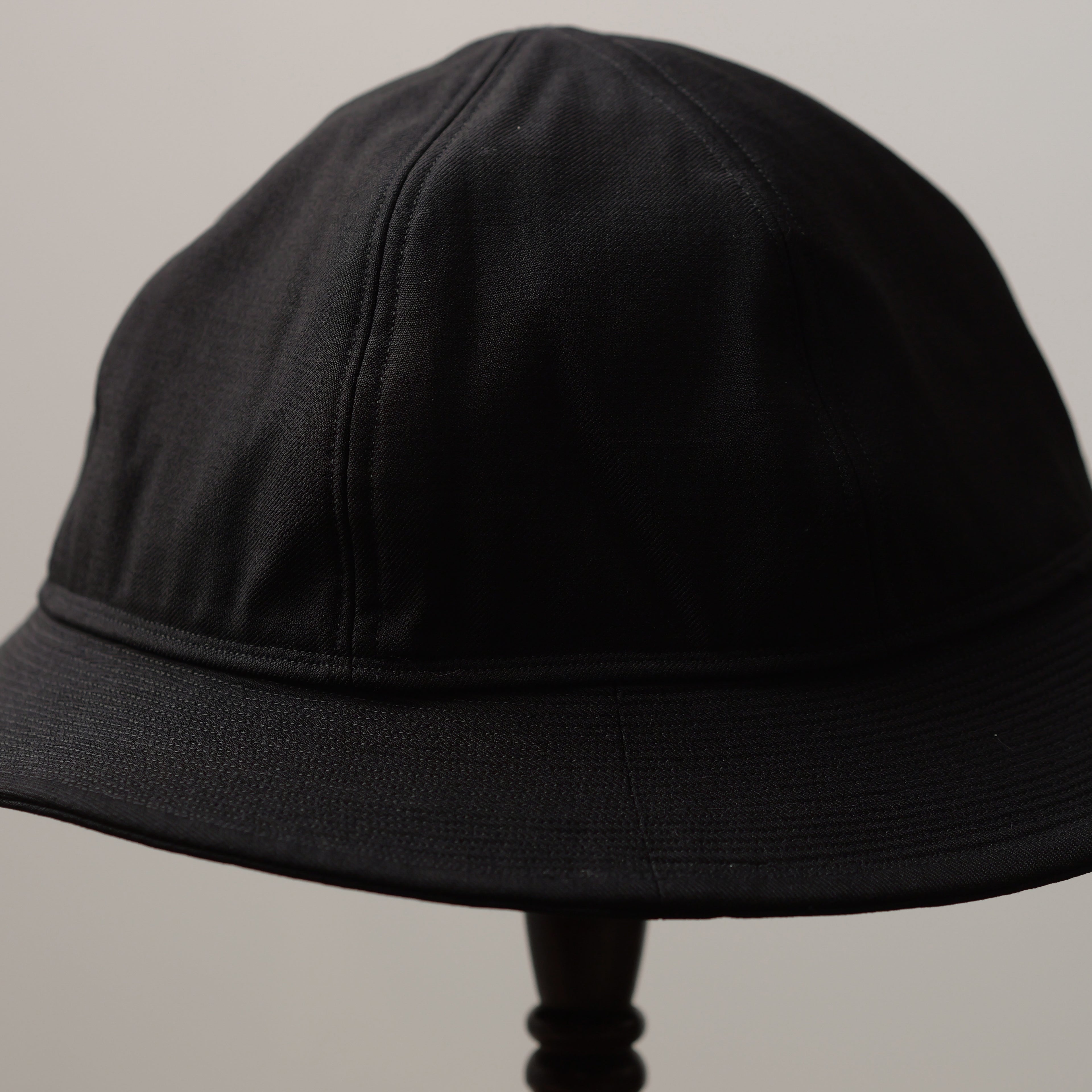 NORA HAT ~type 2nd~japan old wool gabardine fabric①