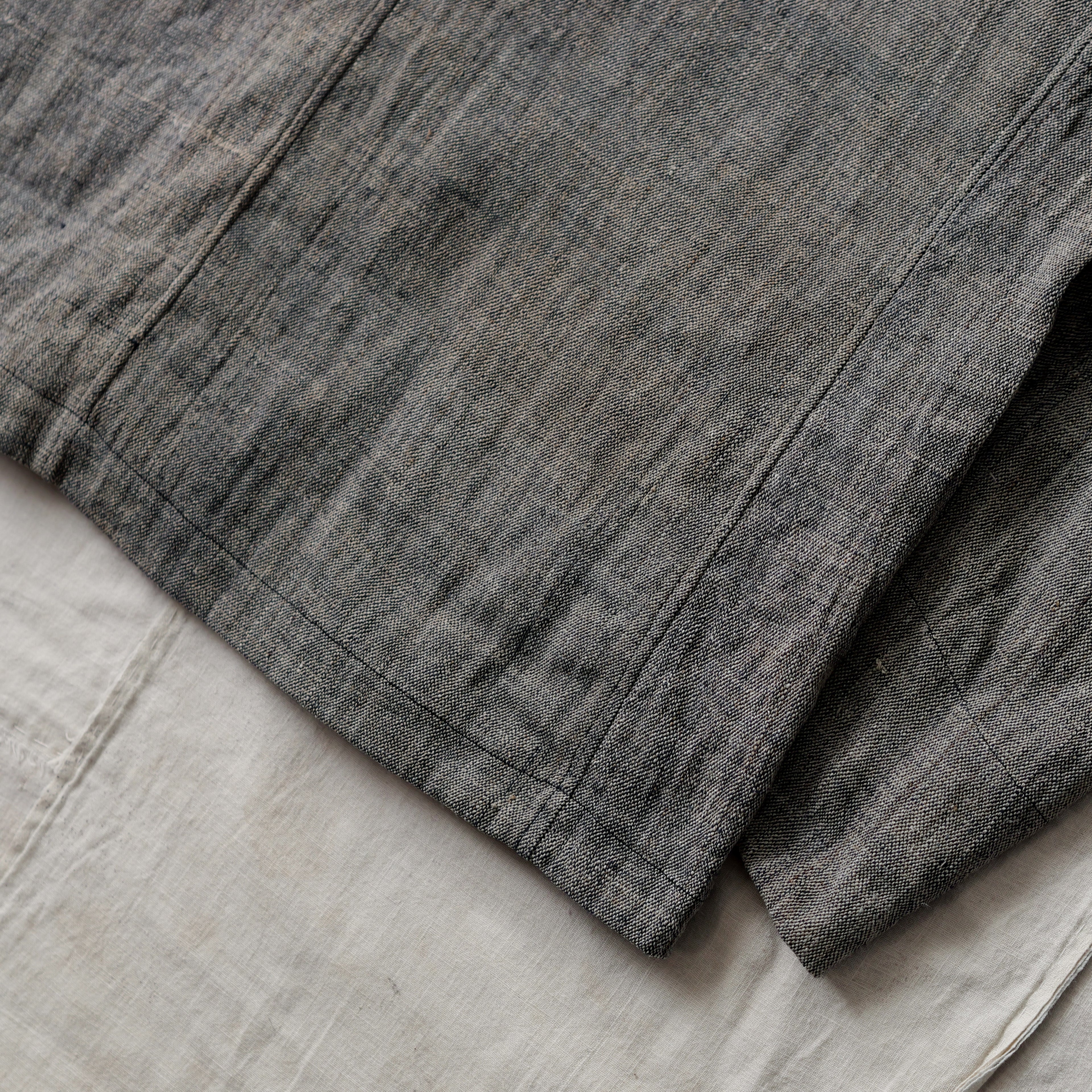 NORA JACKET -antique japanese cotton/hemp-