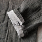 NORA JACKET -antique japanese cotton/hemp-