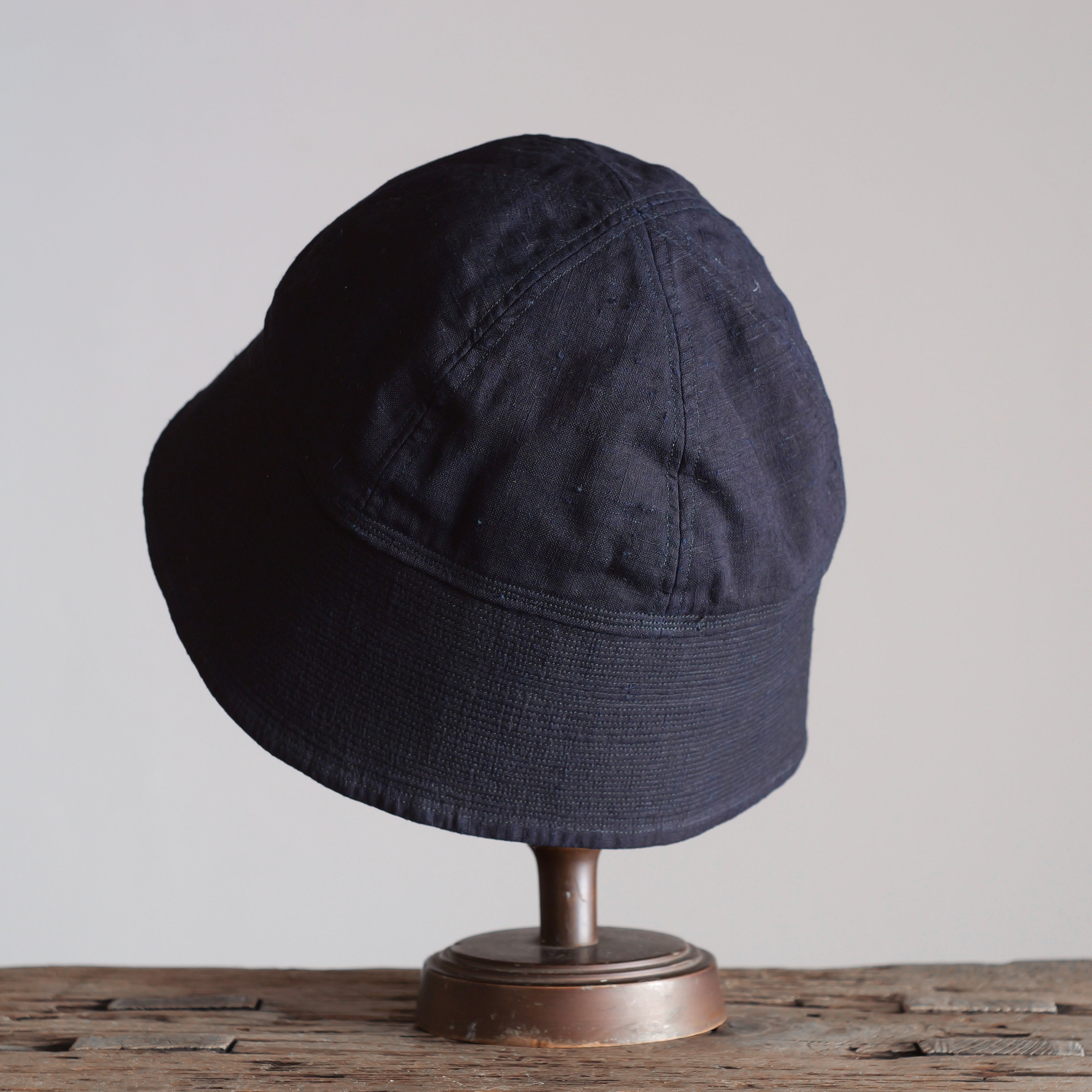 NORA HAT ~type 1st~japan old indigo silk fabric⓶