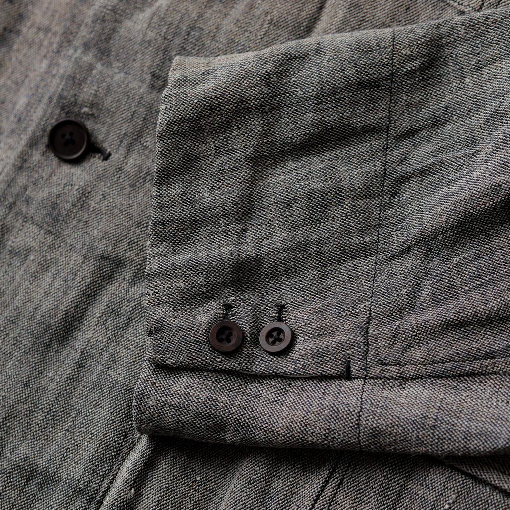 NORA JACKET -antique japanese cotton/hemp-