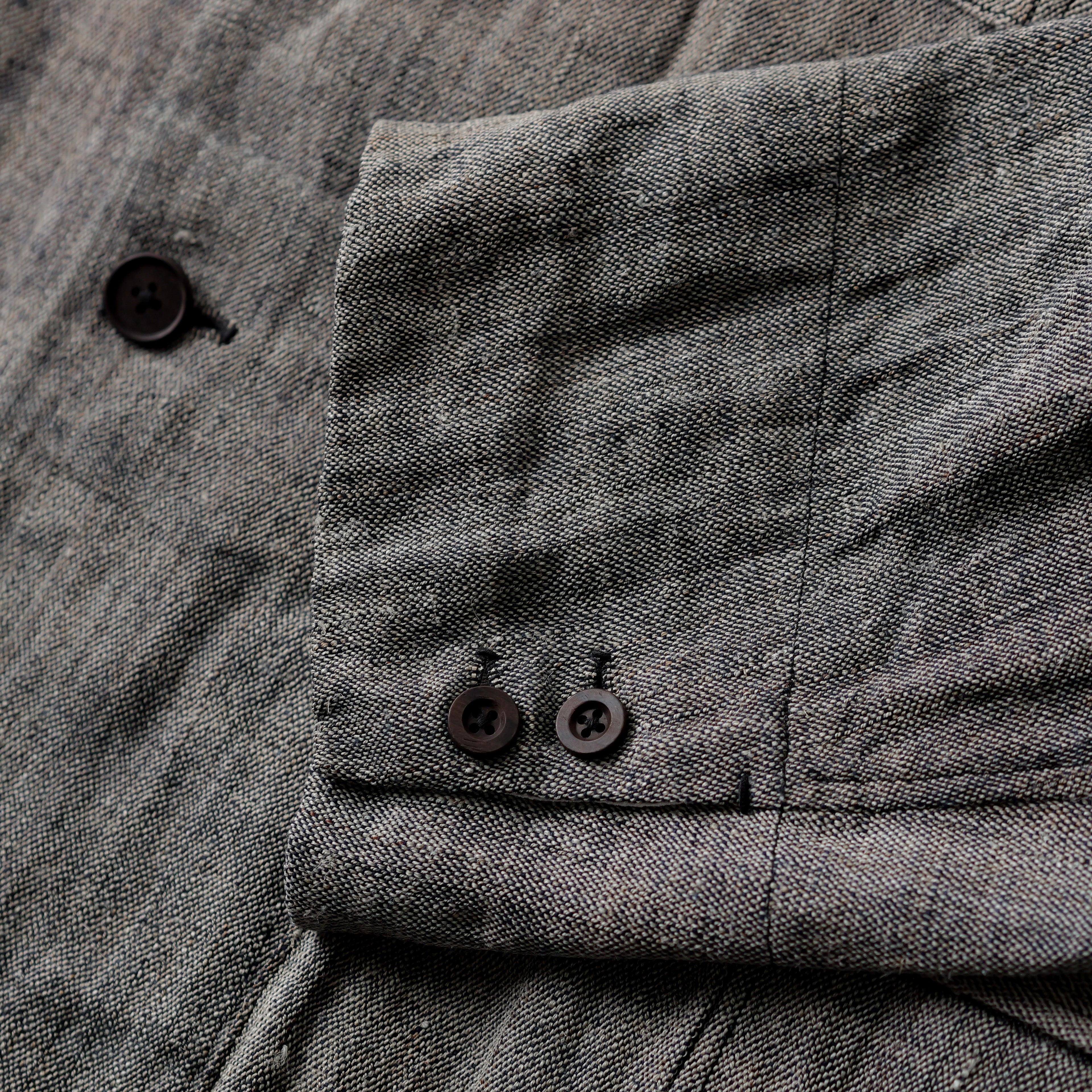 NORA JACKET -antique japanese cotton/hemp-