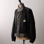 NORA SHORT JACKET~Japan old wool fabric~