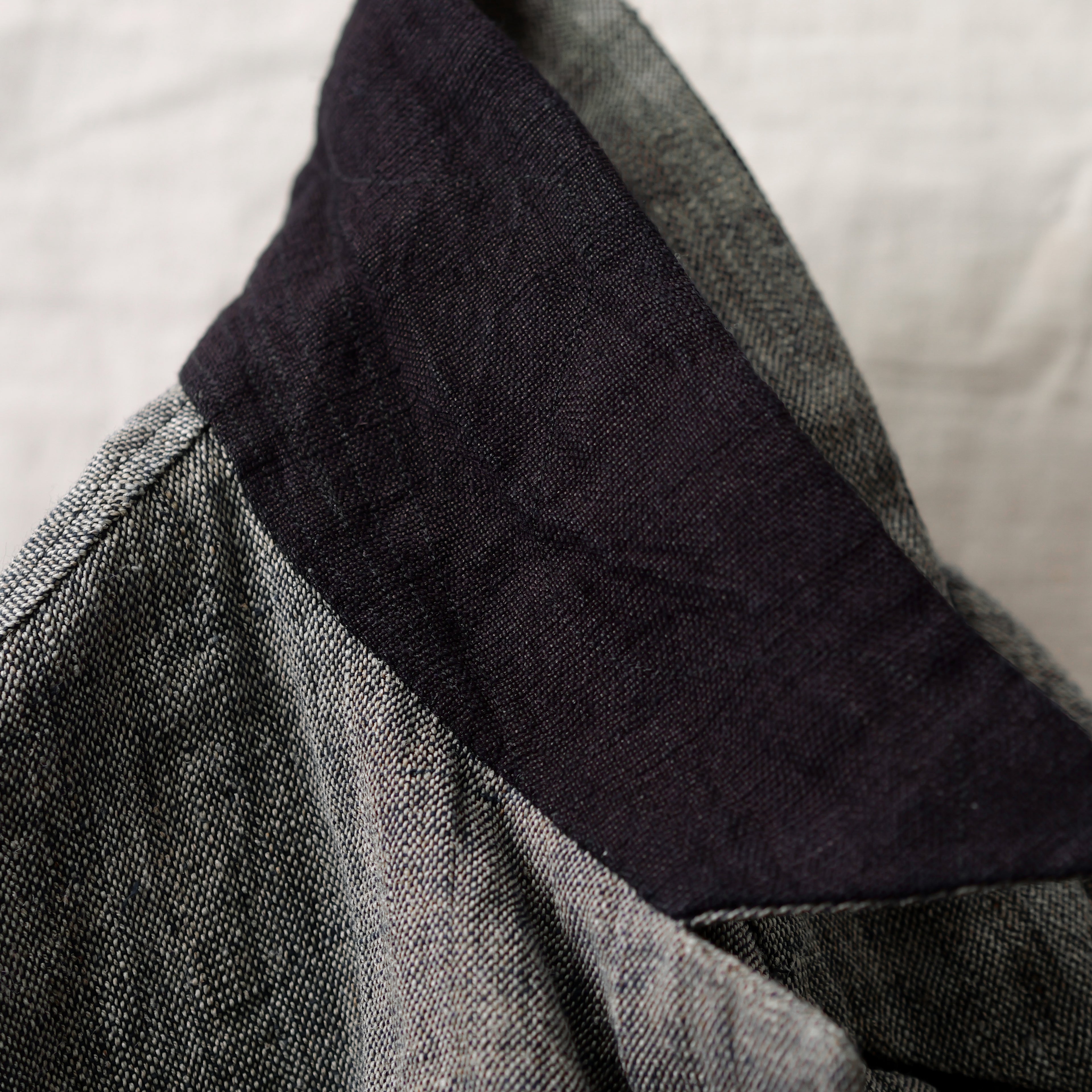 NORA JACKET -antique japanese cotton/hemp-