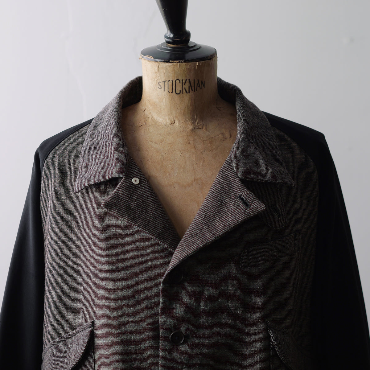 NORA SHORT JACKET~Japan old wool fabric~