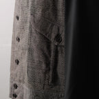 NORA SHORT JACKET~Japan old wool fabric~