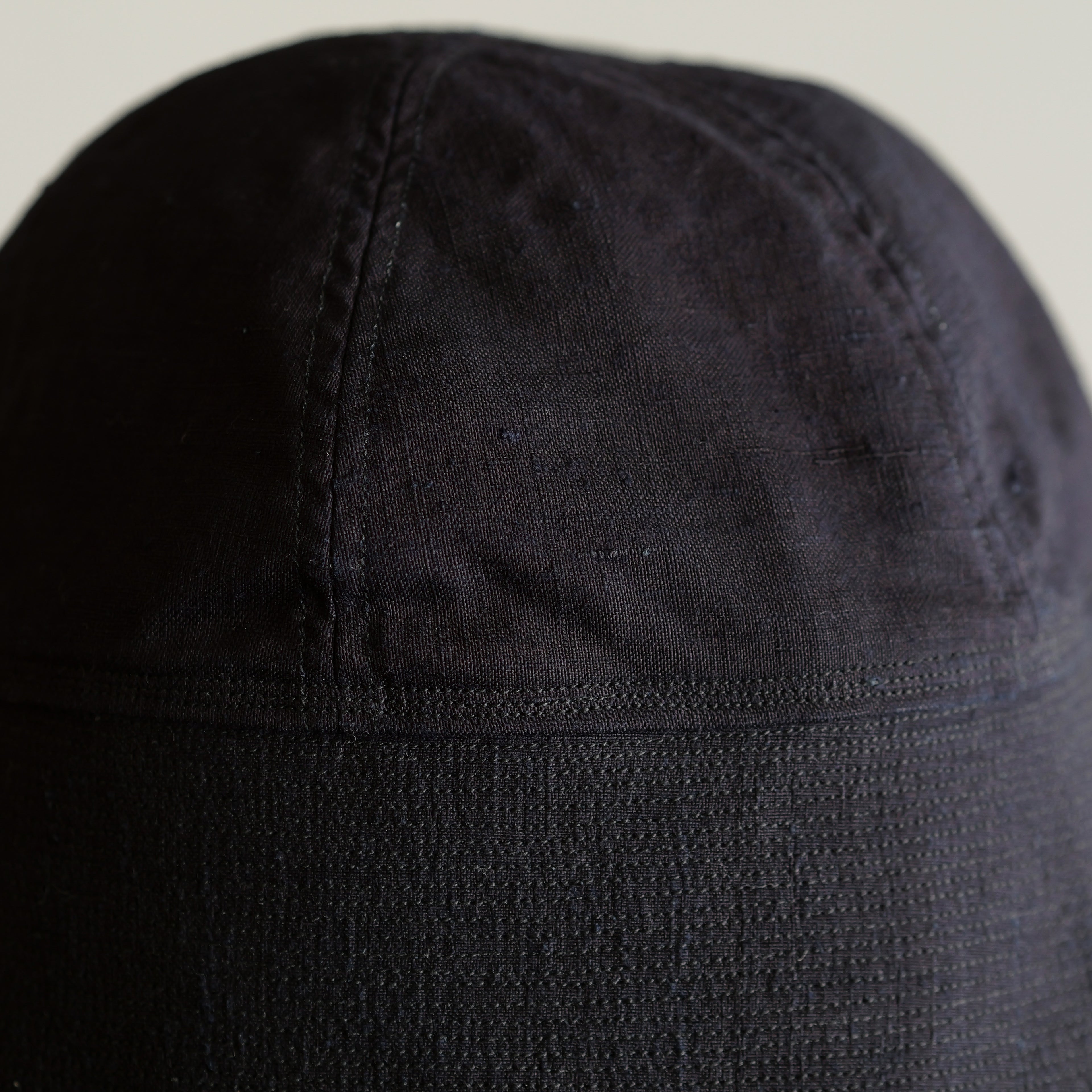 NORA HAT ~type 1st~japan old indigo silk fabric⓵