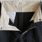 NORA WORK PANTS~japan old black cotton fabric~