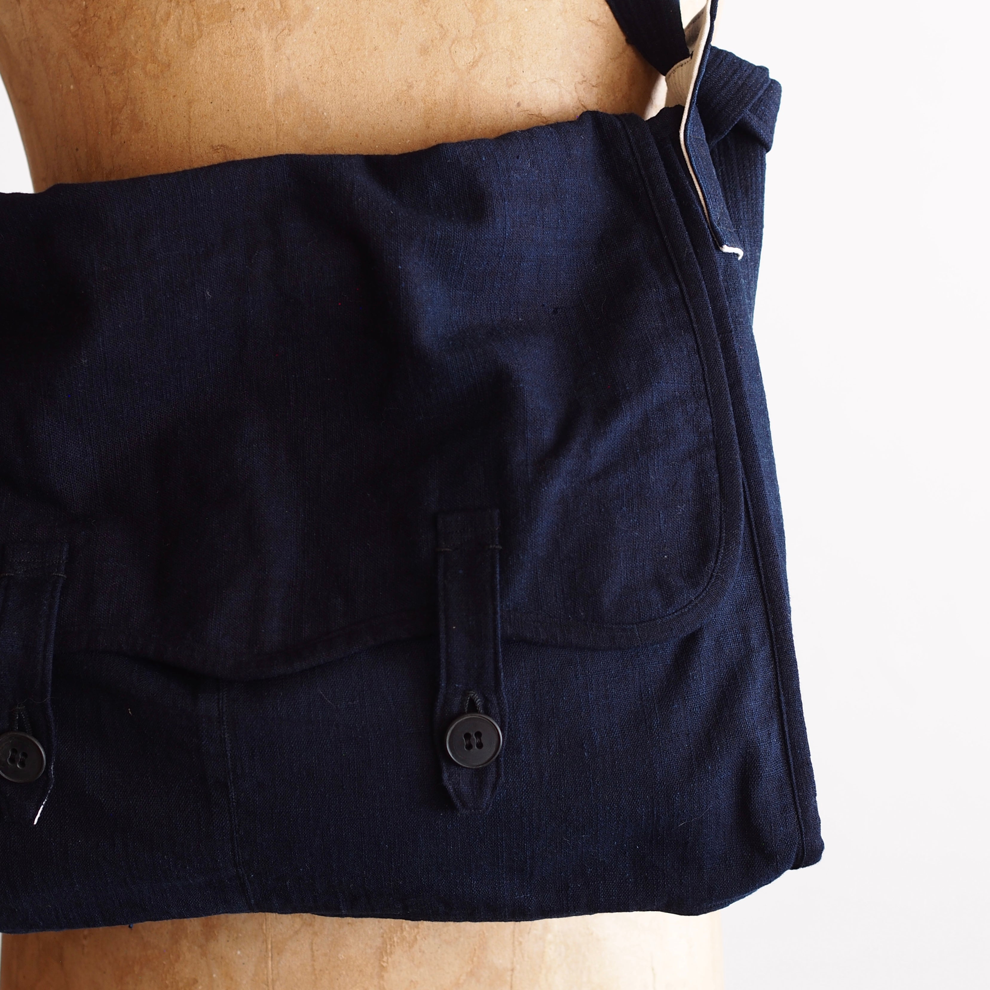 NORA BAG~type postman~japan old indigo cotton