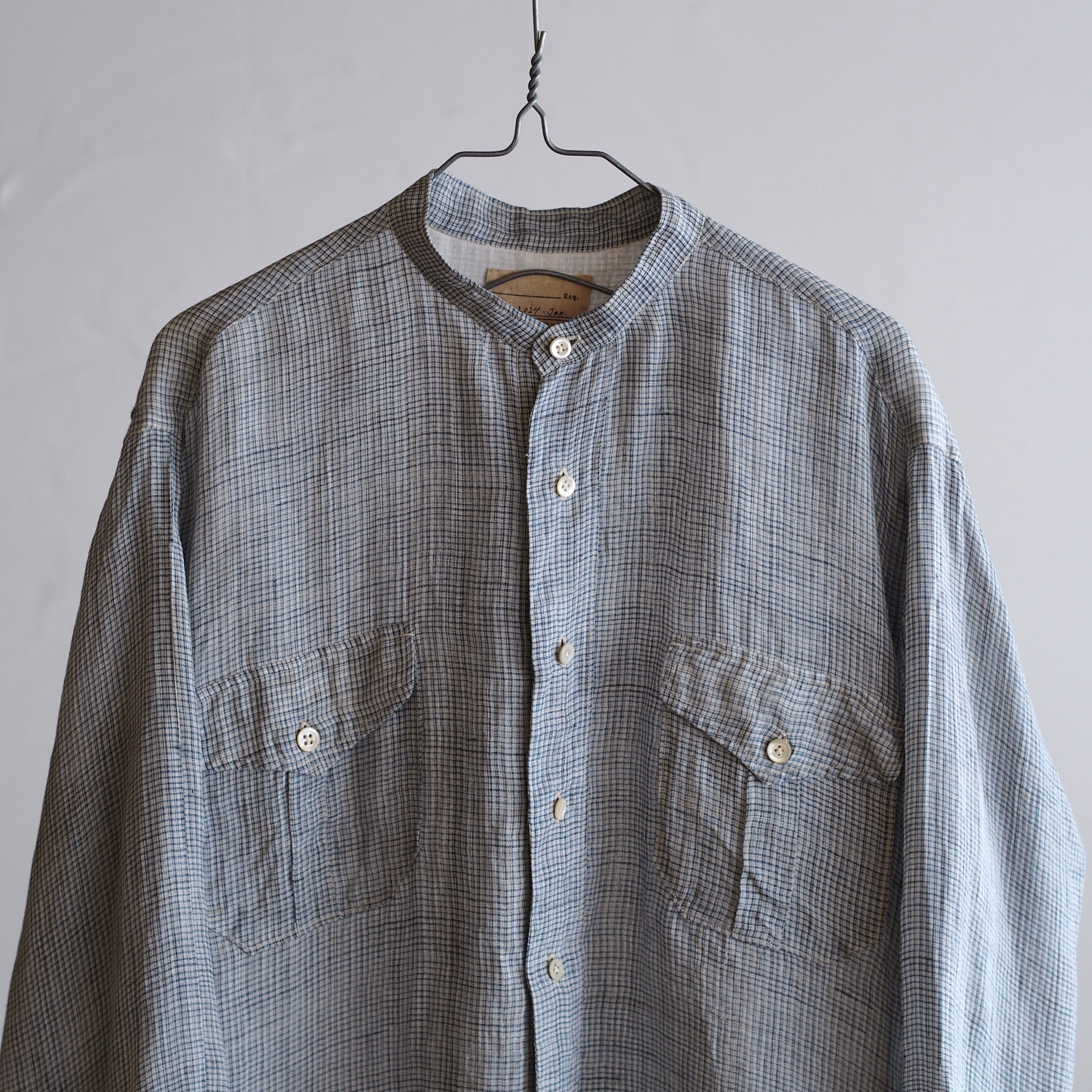 NORA SHIRT~type japan~meiji linen⓵